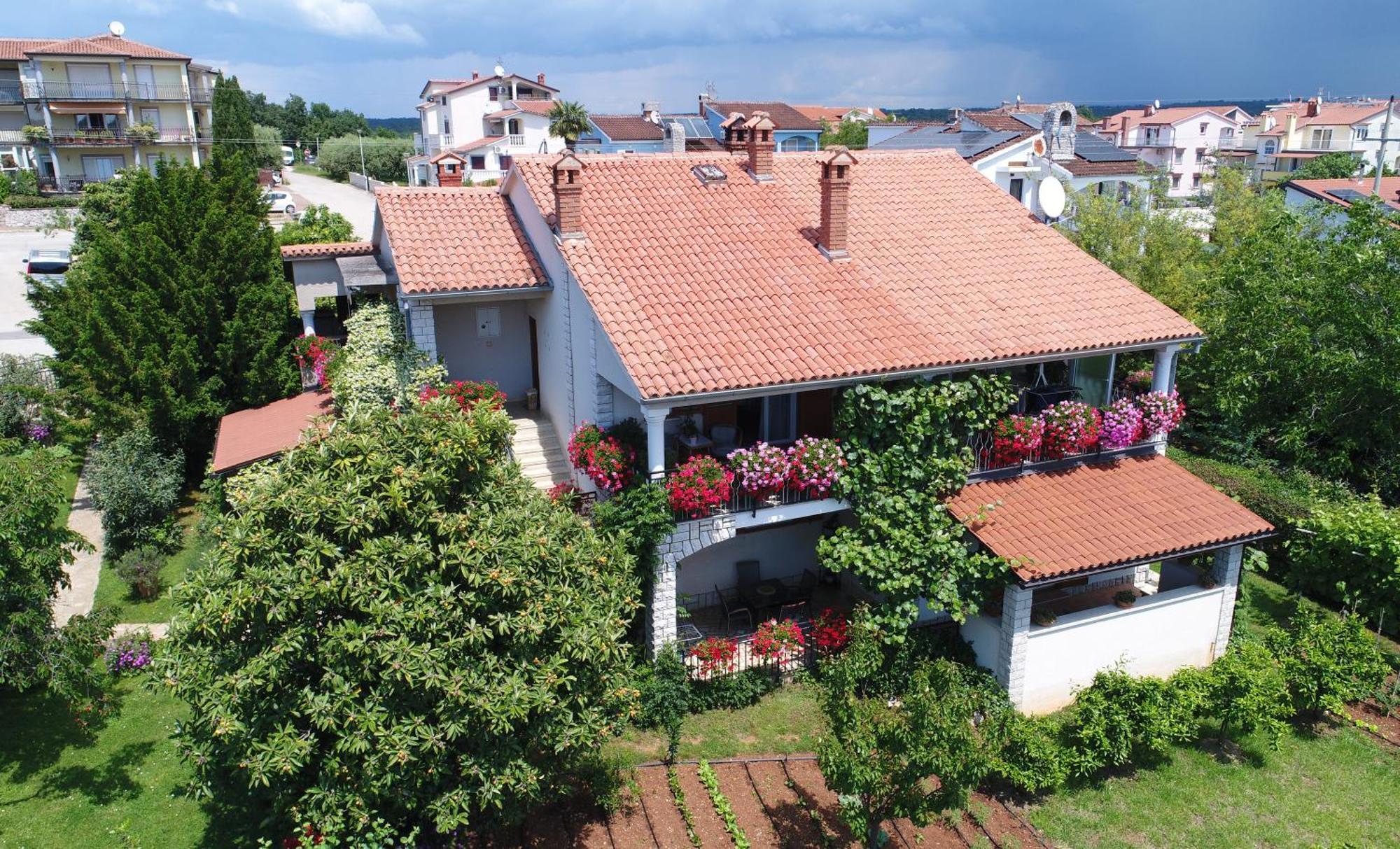 Apartment Slavica Vrvari Poreč Eksteriør bilde